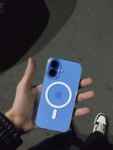 Apple iPhone 16 128/8 91 pil🔋 Qutusu var zavoddur ustada olmuyub real