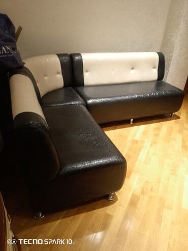 künc divanlari: Künc divan, Açılmayan, Süni dəri — 1