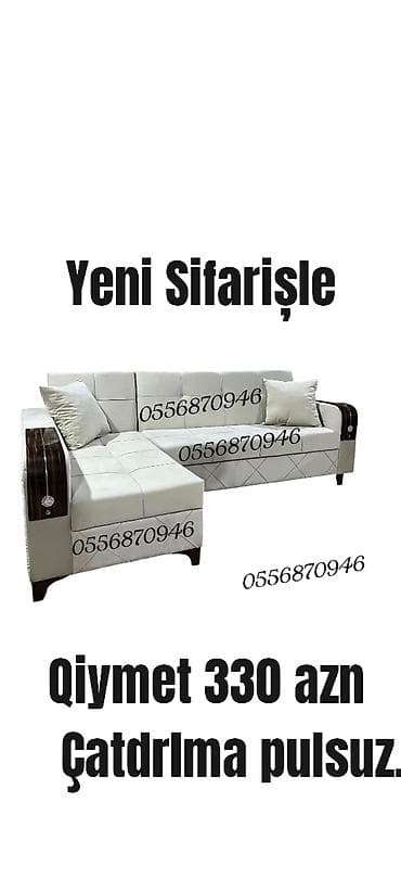 Künc divan, Qonaq otağı üçün, Parça, Bazalı, Açılan, Kitab