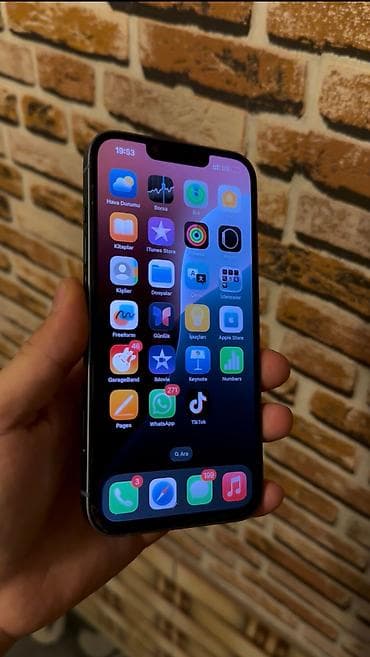 iphone 13 pro max islenmis: IPhone 14, 128 GB, Göy, Kredit — 7