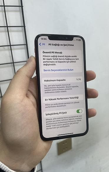 wifi saz: IPhone Xs, 64 GB, Qızılı, Face ID — 7