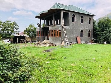 satilik evler: Satılır: dağ mənzərəli, geniş həyətli 2 mərtəbəli fərdi yaşayış evi — 1