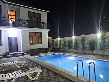 5 sot torpaq sahəsində yerləşən, 2 mərtəbəli, hovuzlu və komfortlu bağ — 1