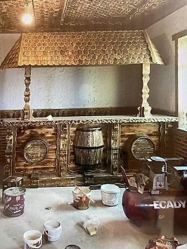 şirvan mebel: Rustik üslubda əl işləri: interyer üçün bədii ağac işləmələri və mebel — 2