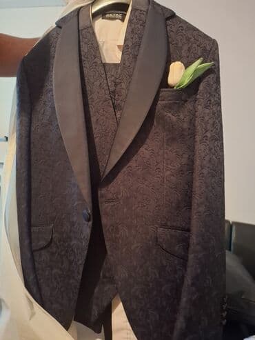 pencekler qadin ucun: Şık kişi kostyumu – üçlü dəst - Model: Şal yaxalı smokin tipli — 1