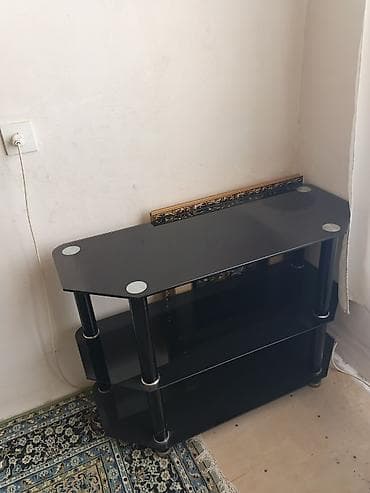 panel aboylar: Yeni, Künc Tv altlığı, Polkalı, Laminat — 5