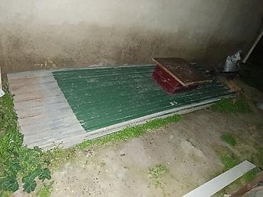 fasad boya: Profil dəmir hasarlı darvaza/qapı dəsti - Material: metal/profil — 1