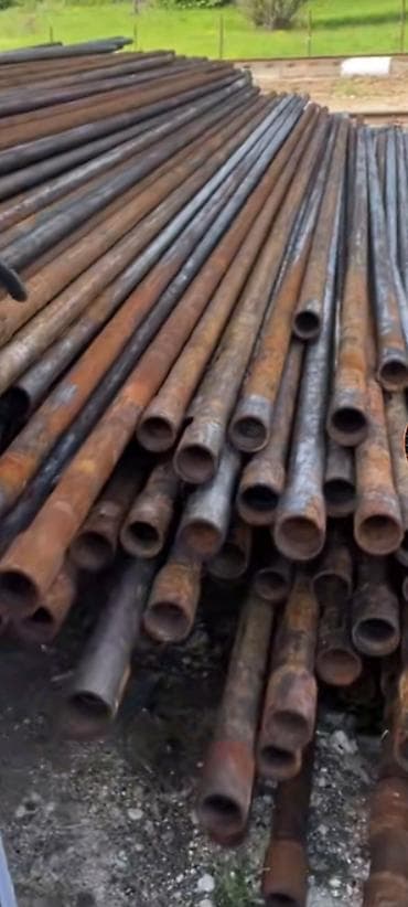 nerj turba: Diyametri 76 lıq rusun boruları boyları 4 metre 6 metrə stenka 5mm bir — 1