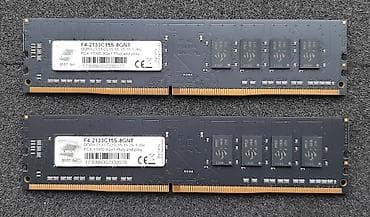 komputer setup: Operativ yaddaş - Ram DDR4 2×8GB 2133MHz - 110 AZN DDR4 8GB — 1