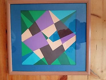 velosiped şəkilləri: Divar üçün çərçivəli dekorativ rəsmlər dəsti - 4 ədəd çərçivəli iş. - — 6