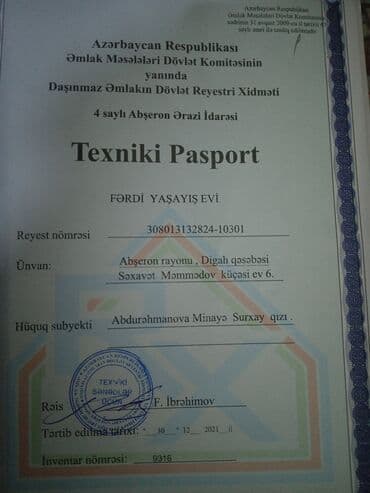 xırdalan əmlak: 6 otaqlı, 161 kv. m, Orta təmir — 26