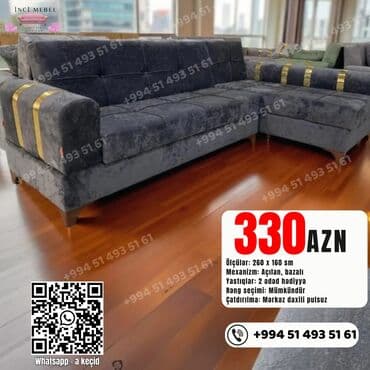 chester divani: Künc divan, Yeni, Açılan, Bazalı, Parça, Şəhərdaxili pulsuz çatdırılma — 6