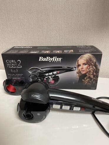 saç feni: Saç buran maşa Babyliss, 150 - 400 °C, Yeni, Ünvandan götürmə — 3