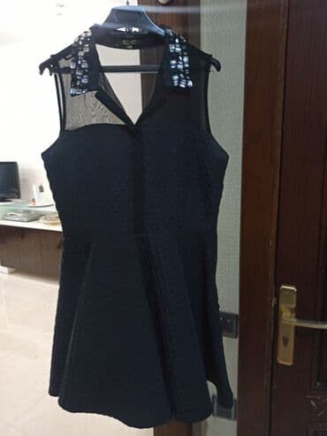 вечерние платья на новый год: Paltar qara, 38 razmer — 3