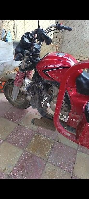 LOADSTER üçtəkərli yük motosikleti - Model: LOADSTER LD200 (gövdədə — 2