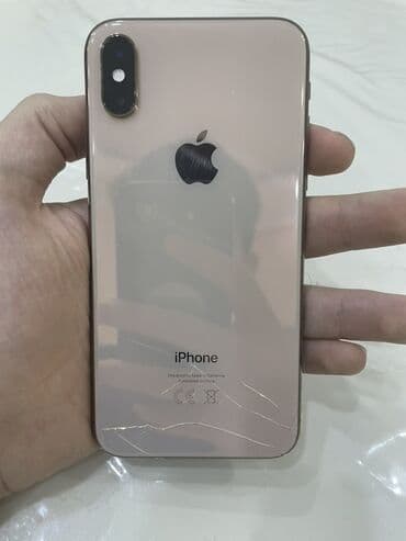 iphone xs max qara: IPhone Xs, 64 GB, Qızılı — 1