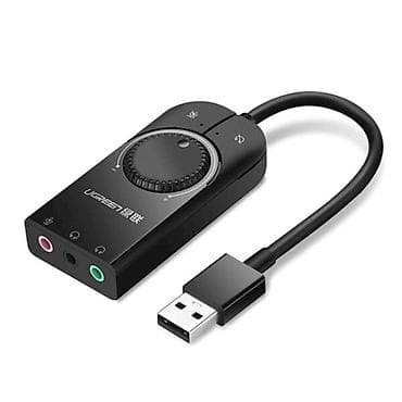 UGREEN USB xarici səs kartı - USB-A qoşulma ilə kompüter və — 1