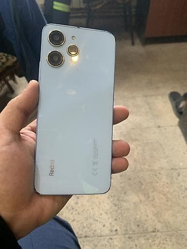 qız iqraları: Redmi 12, 256 GB, rəng - Mavi, Barmaq izi — 1