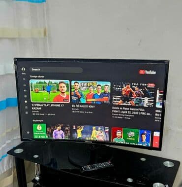 tv wifi qosmaq: Televizor Samsung DLED 32" FHD (1920x1080), Ödənişli çatdırılma — 1