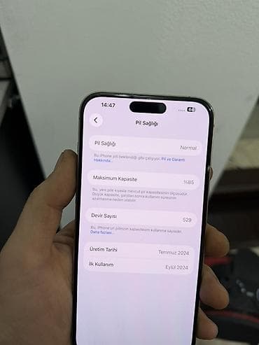 cemsan su qizdirici: IPhone 17 Pro, Natural Titanium — 7