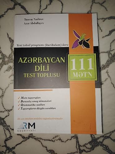 “Azərbaycan dili – Test Toplusu: 111 mətn” (Yeni təhsil proqramı –