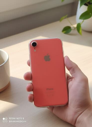 dubayda iphone 14 pro qiymeti: IPhone Xr, 128 GB, Qırmızı, Face ID — 1