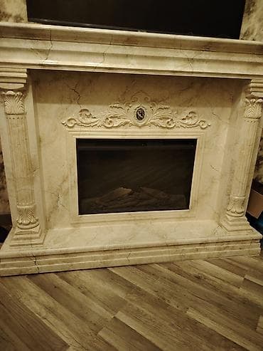 odun pec: Kamin Peçi, yanacaq - Elektrik — 1