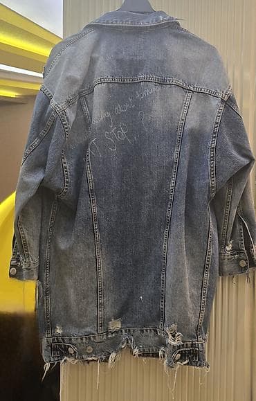 oryental geyimi: Palto, Zara, S, rəng - Mavi — 2