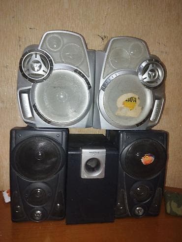 komputer klaviaturasi: MAGITEQ MSW-707 multimedia akustik sistemi + əlavə iki iri passiv — 1