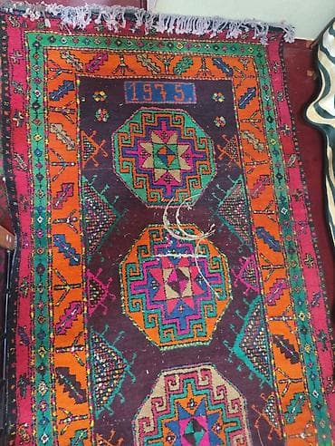 tar: Qədim xalça, 1975 il, Azərbaycan, Vəziyyəti: Yaxşı — 3