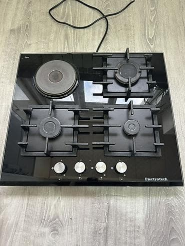 Electrotech ankastrə plitə – qaz + elektrik kombinasiyası Ideal