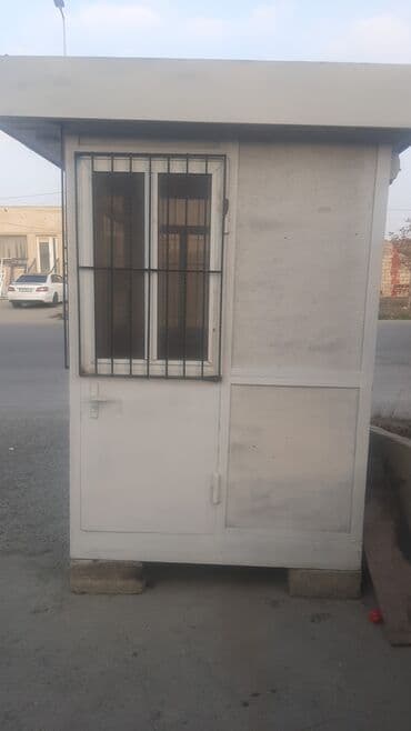 Portativ mühafizə/bilet satışı köşkü - Material: metalkarkas, sendviç — 3