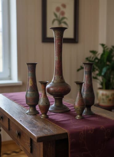 qədimi tava: Vaza dəsti, Mis — 7