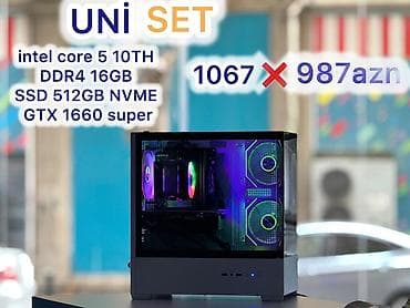 core i5: Gaming i5 Keys Şəhər: Bakı Çatdırılma?: Bəli UniSet Electronic🏪 — 3