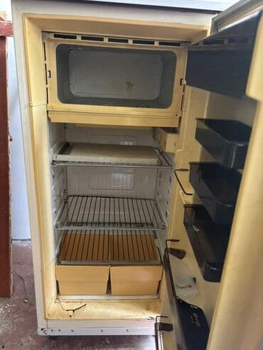 Холодильники: Mətbəx üçün birqapılı soyuducu - Korpus: açıq krem rəngli metal — 4