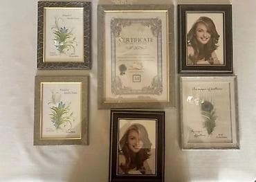 yevro sekilleri: Рамка А4 (21 x 29.7 см), Пластик — 10