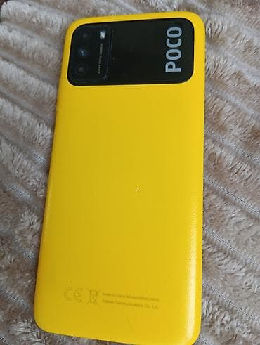 redmi note 12 pro plus 8256: Poco M3, 128 GB, rəng - Sarı, Barmaq izi — 1