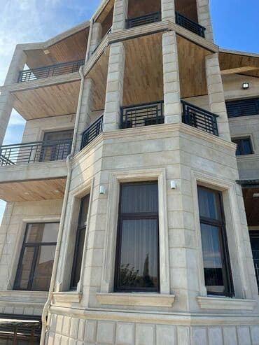 дом в баку купить: Баку, Новханы, 360 м², 6 комнат, С бассейном, Комби, Водопровод, Телефон — 25