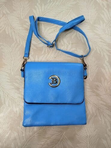 qadın jaketi: Canta. Mavi rəngdə.Az işlənib. Сумка . В идеальном состоянии — 1