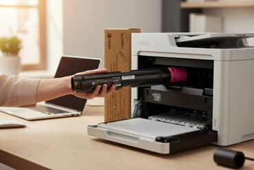 printer satisi: Kartric (cartridge) satılır. Yeni. Cyan, magenta, yellow, black. Xerox — 1