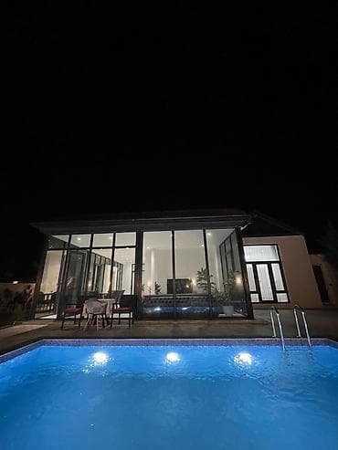 Həyət evi alıram: Bağ evi kirayə verilir, Mərdəkan Mərdəkanda yerləşən isti, hovuzlu bağ — 4