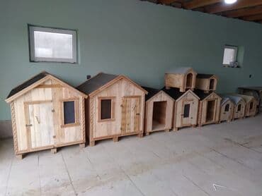 doşan şəkilləri: Taxta it evləri yeni yığılıb qiymət 35 dən başlayır — 1