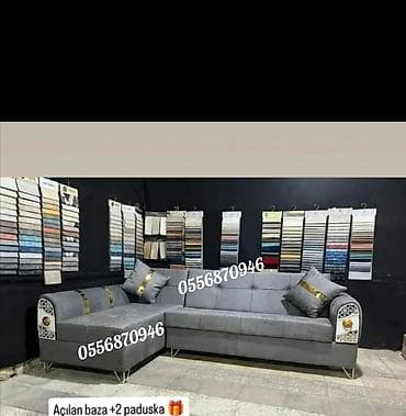 tek taxtlar: Künc divan, Yeni, Açılan, Bazalı, Parça, Pulsuz çatdırılma — 8