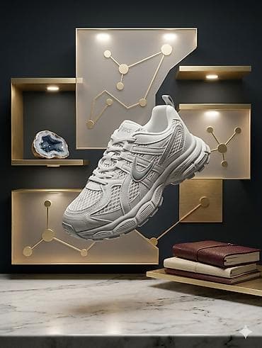 krosovkalar: ASICS ağ rəngli idman ayaqqabısı - Model: şəbəkə (mesh) üst hissəli — 1