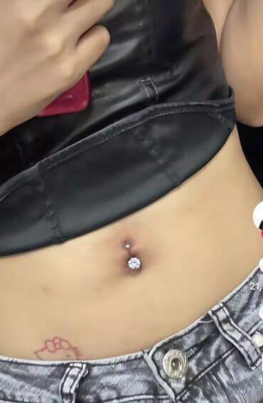 Pirsinq: #sırğa #persink #piersing #göbək persink #burun persink persing — 3