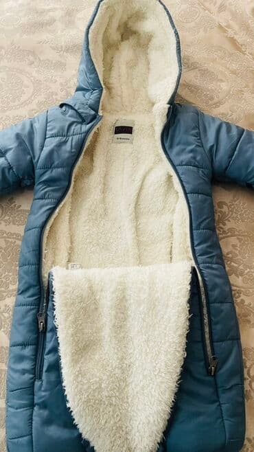 uşaq xəz jiletkaları: Kombinezon, Oğlan üçün, 9 - 12 ay — 2