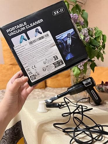 ayfon cin: SK-11 Portable Vacuum Cleaner – avtomobil və ev üçün kompakт tozsoran — 2