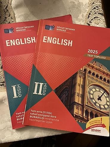 Məhsul: DİM “ENGLISH” 2025 Test Toplusu – I və II Hissə