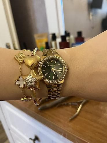 Смарт часы: Наручные часы, Michael Kors, цвет - Золотой — 1