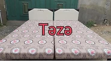 2 neferlik matras: Təzə çarpayılar. 1 nəfərlik çarpayılar 60 manat.2 nəfərlik taxt 110 — 8